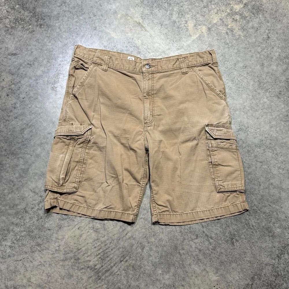 Carhartt Men's Tan and Brown Shorts